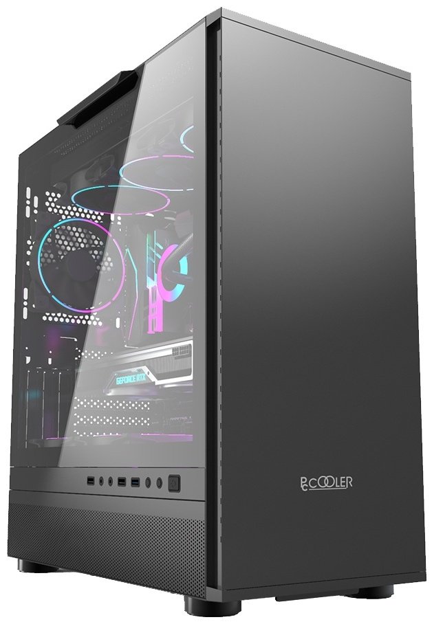 Корпус PCcooler IE200 BK черный купить,NaN
