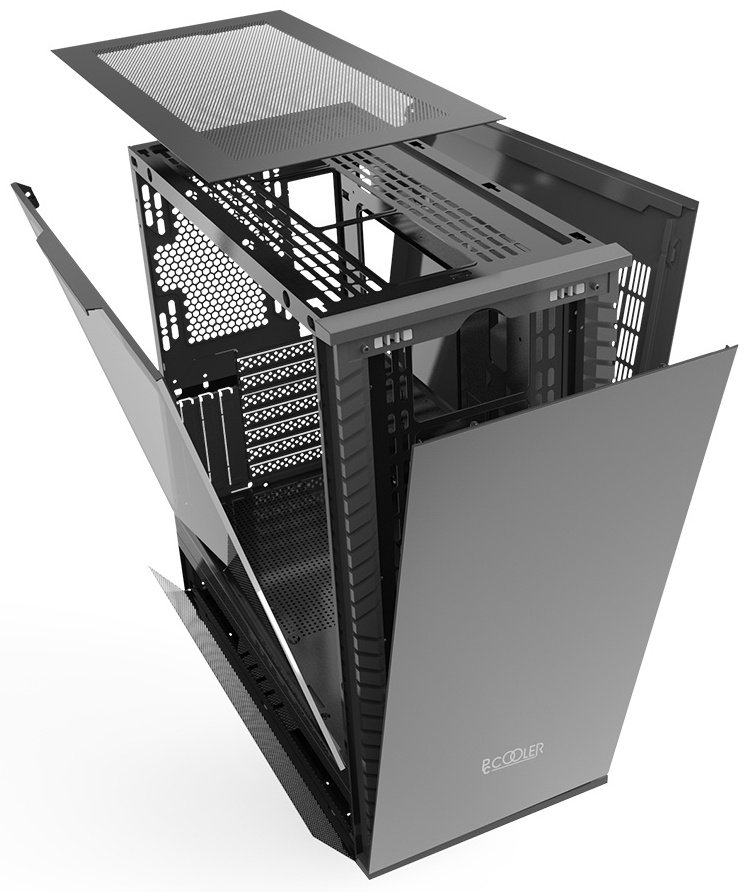 Корпус PCcooler IE200 BK черный купить,NaN