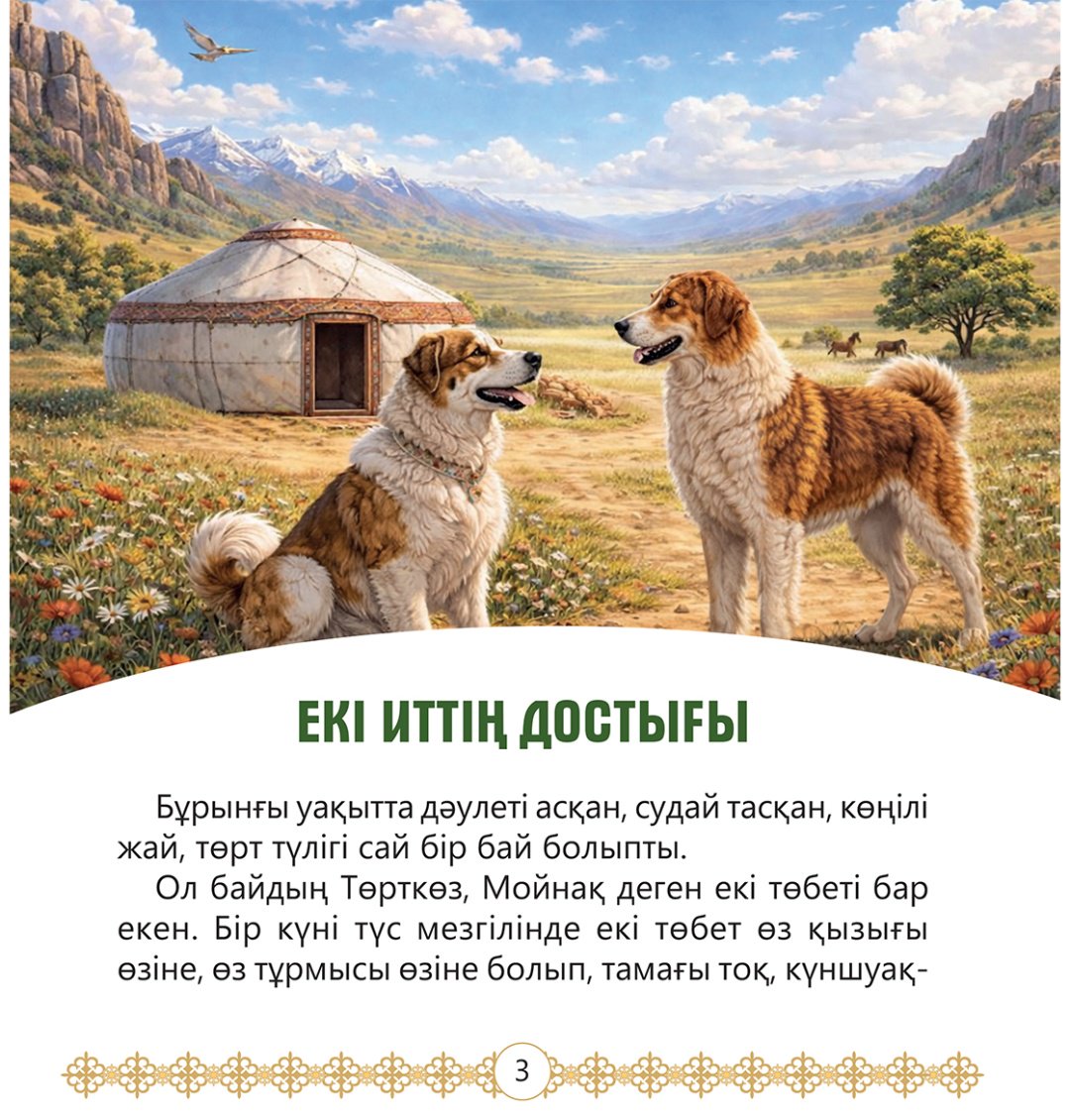 Книга Коллектив авторов: Екі иттің достығы купить,NaN