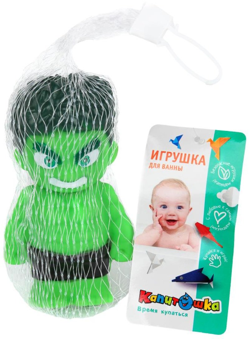 Пищалка Капитошка 2311R0040-R ПВХ зеленый купить,NaN