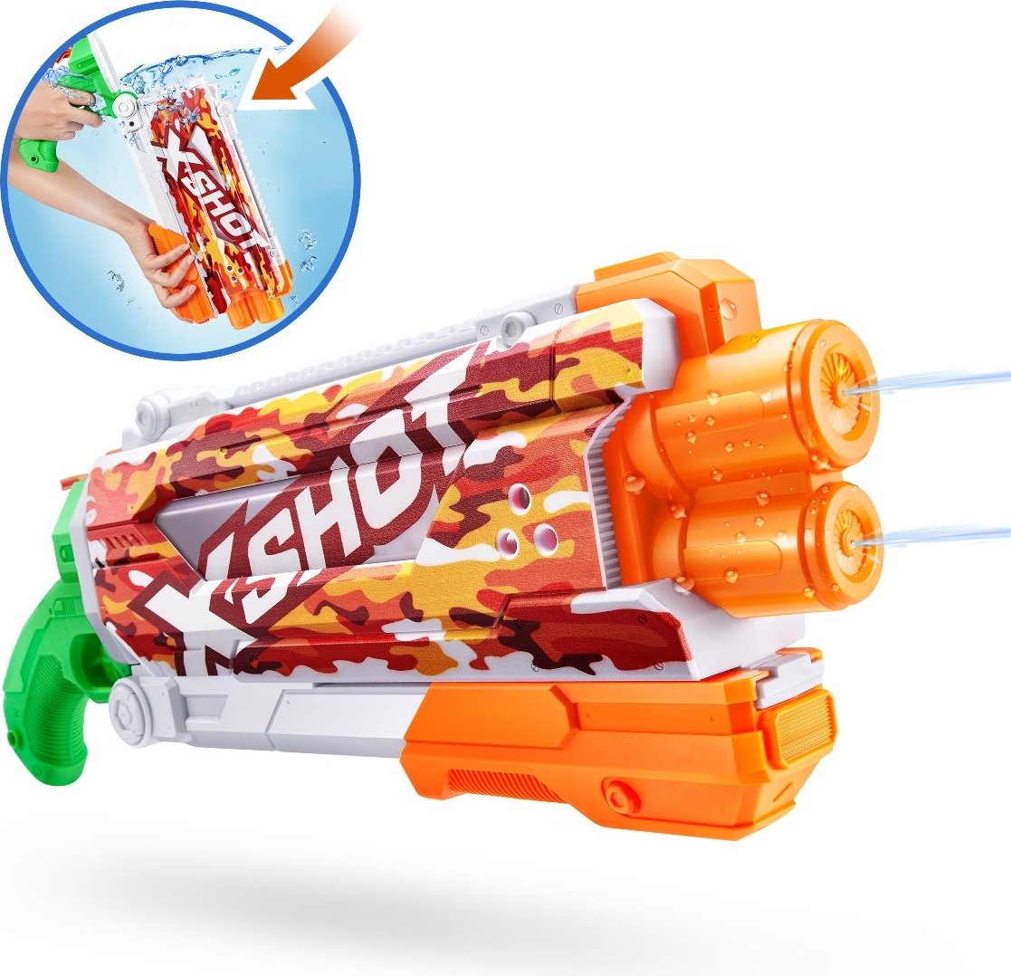 Водное оружие X-Shot Pump Action Skins - Sun Camo 11855/11855B купить,NaN