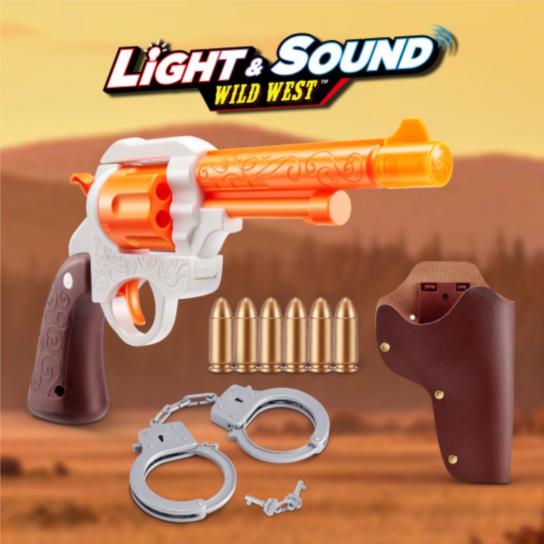 Бластеры X-Shot набор Wild West c 6 стрелами 36884, пластик купить,NaN