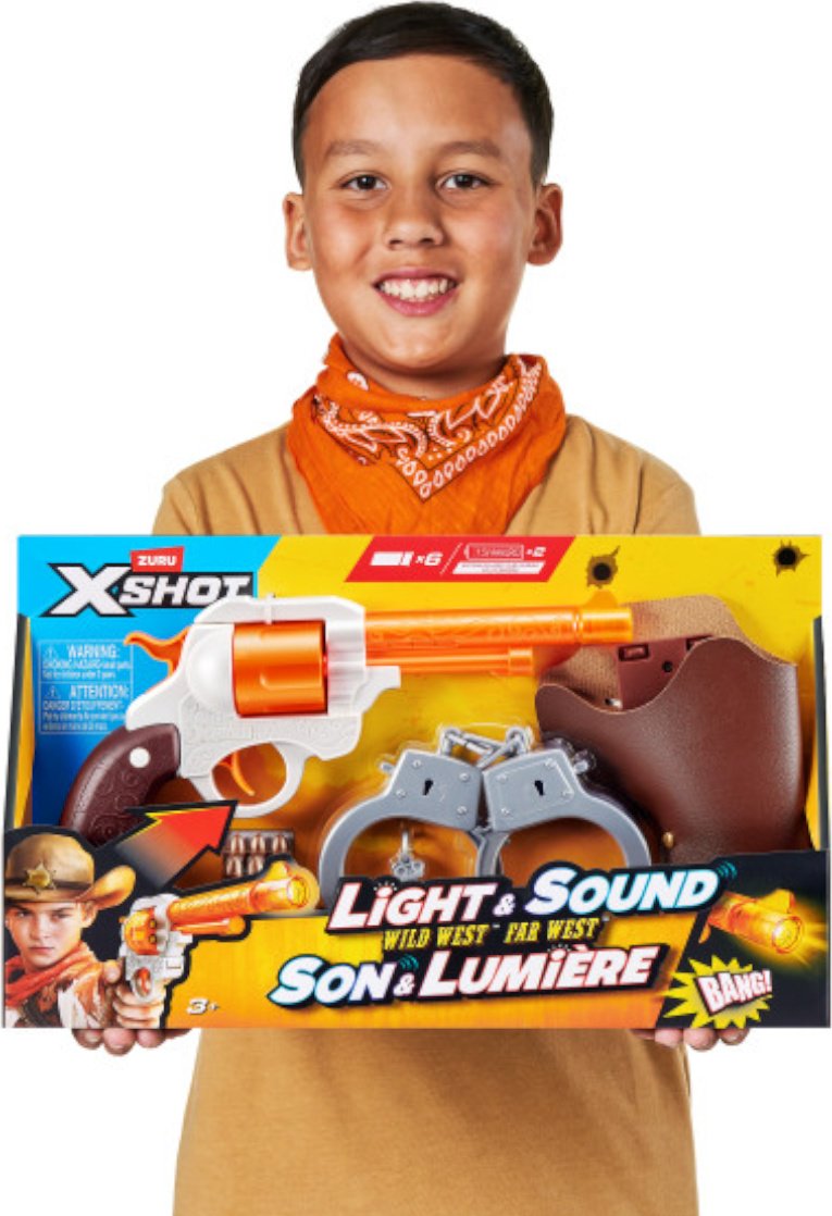 Бластеры X-Shot набор Wild West c 6 стрелами 36884, пластик купить,NaN