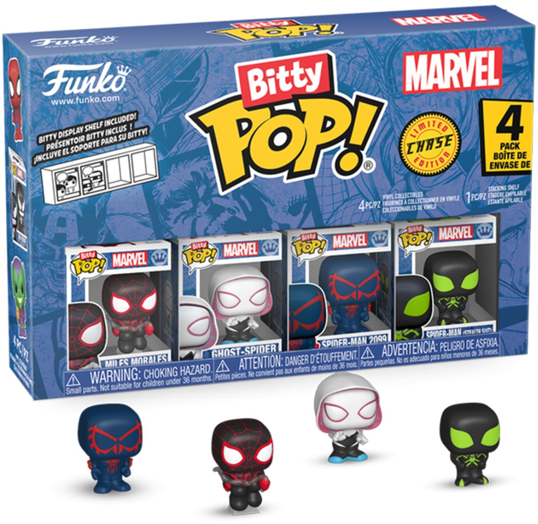 Funko Miles Morales 4PK 2.3 см 4 шт купить,NaN