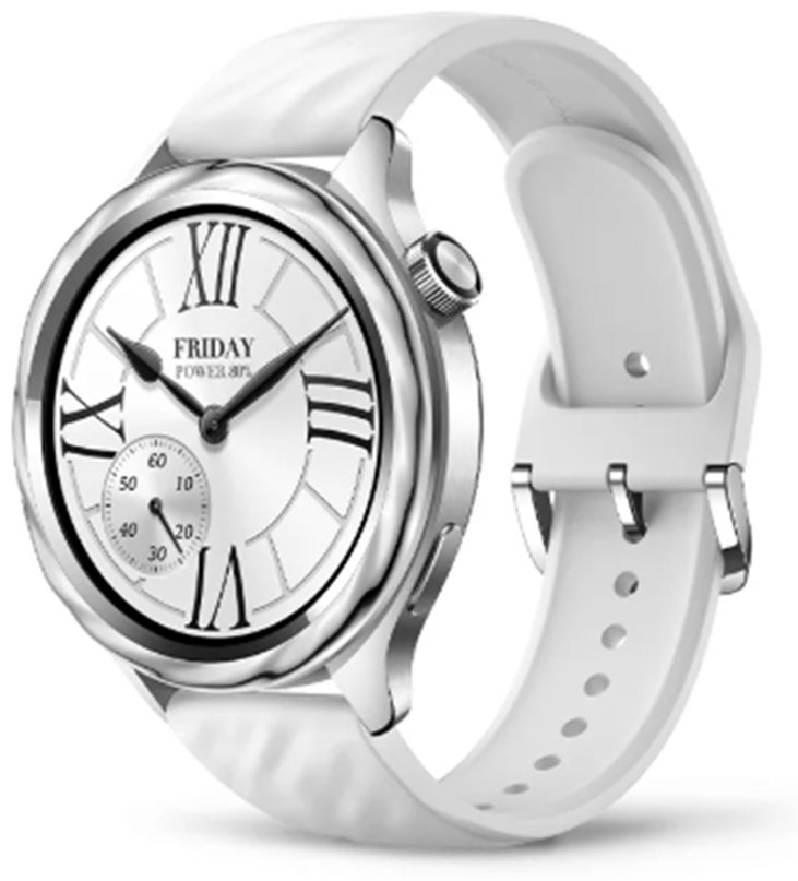 Ремешок Xiaomi для Xiaomi Watch S4 серебристый