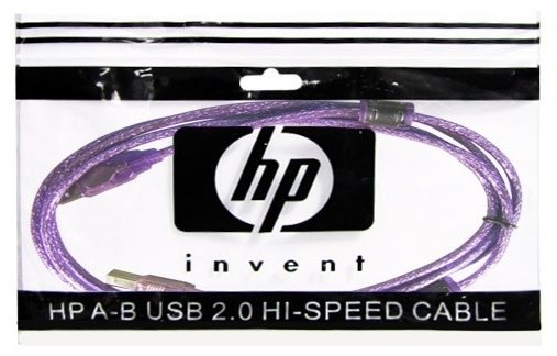 Кабель HP USB 2.0 A - USB 2.0 B 1.8 м купить,NaN