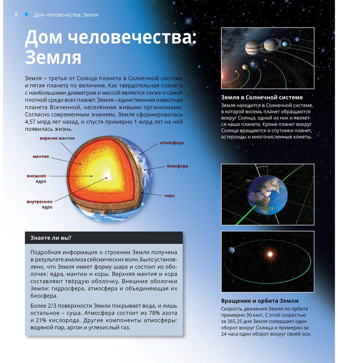 Книга Коллектив авторов: Интерактивная 3Д-книга: Наша планета Земля купить,NaN
