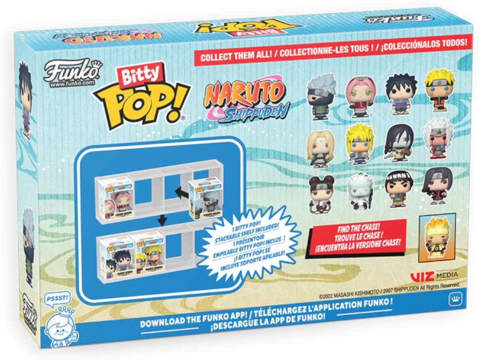 Funko Naruto - Series 3 2.3 см 4 шт купить,NaN