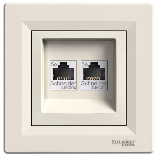 Schneider Electric встраиваемая EPH4400123, компьютерный (RJ45)