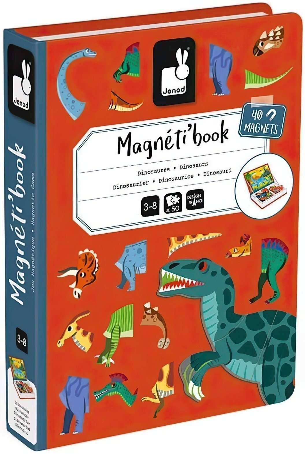 Книжка-игрушка Ardesto Магнетикбук Динозавры J2590 купить,NaN