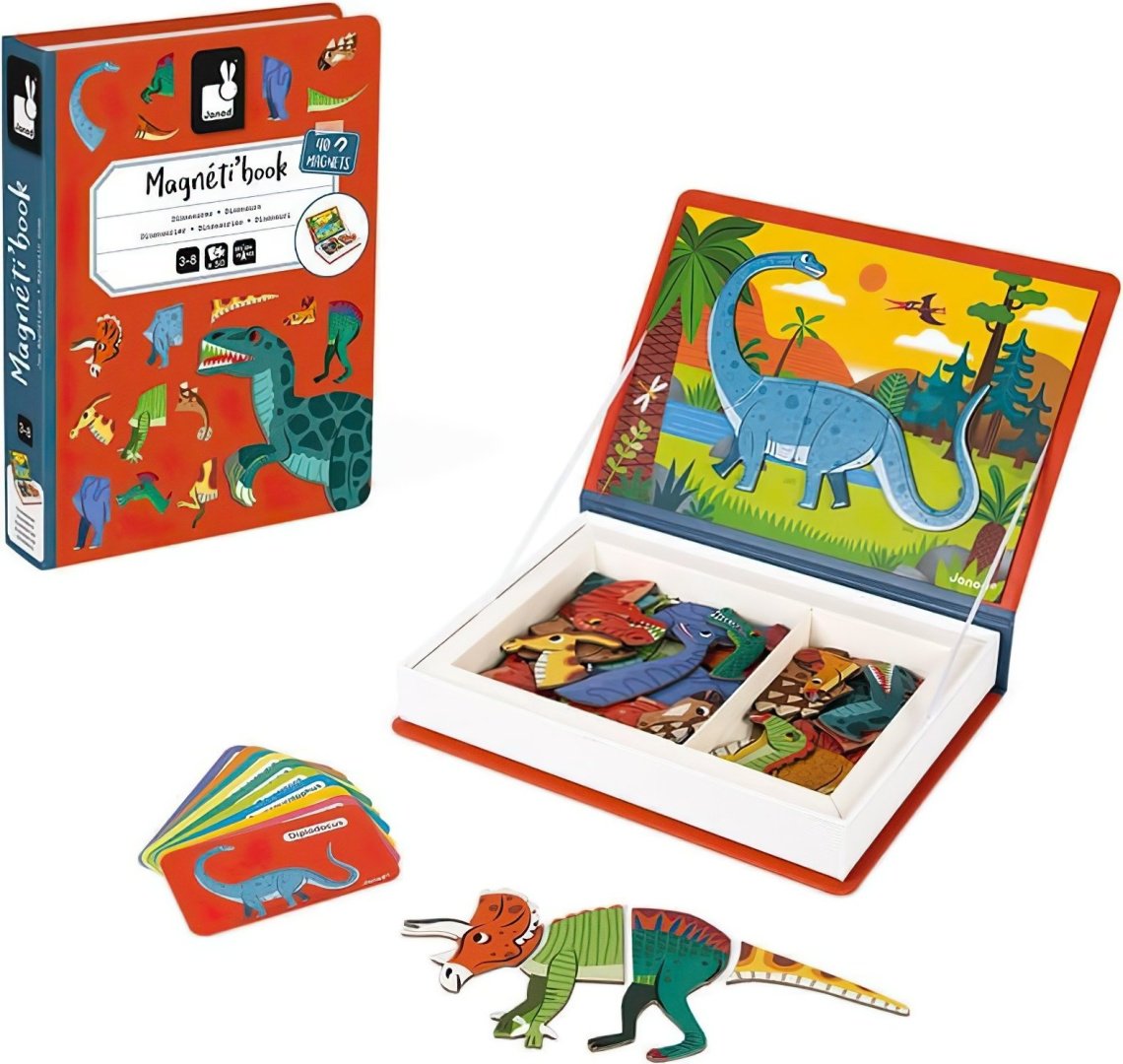 Книжка-игрушка Ardesto Магнетикбук Динозавры J2590 купить,NaN