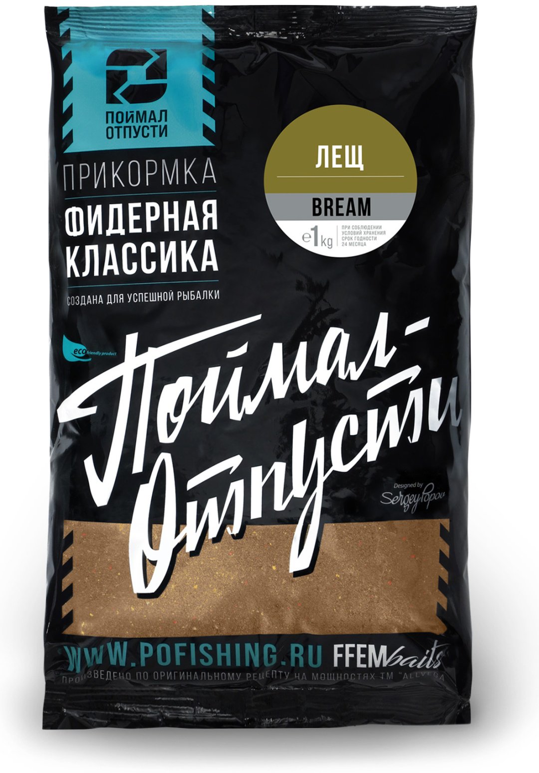 Прикормка FFEM Baits BMFC-1000 Лещ 1 кг купить,NaN