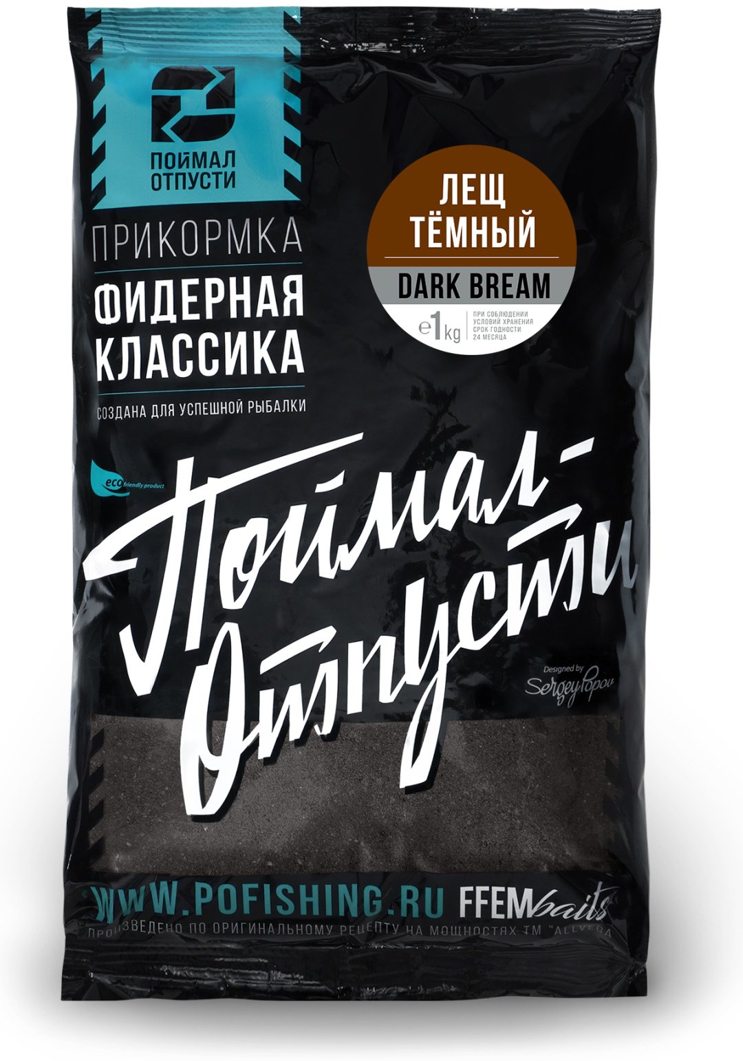 Прикормка FFEM Baits DBFC-1000 Лещ темный 1 кг купить,NaN