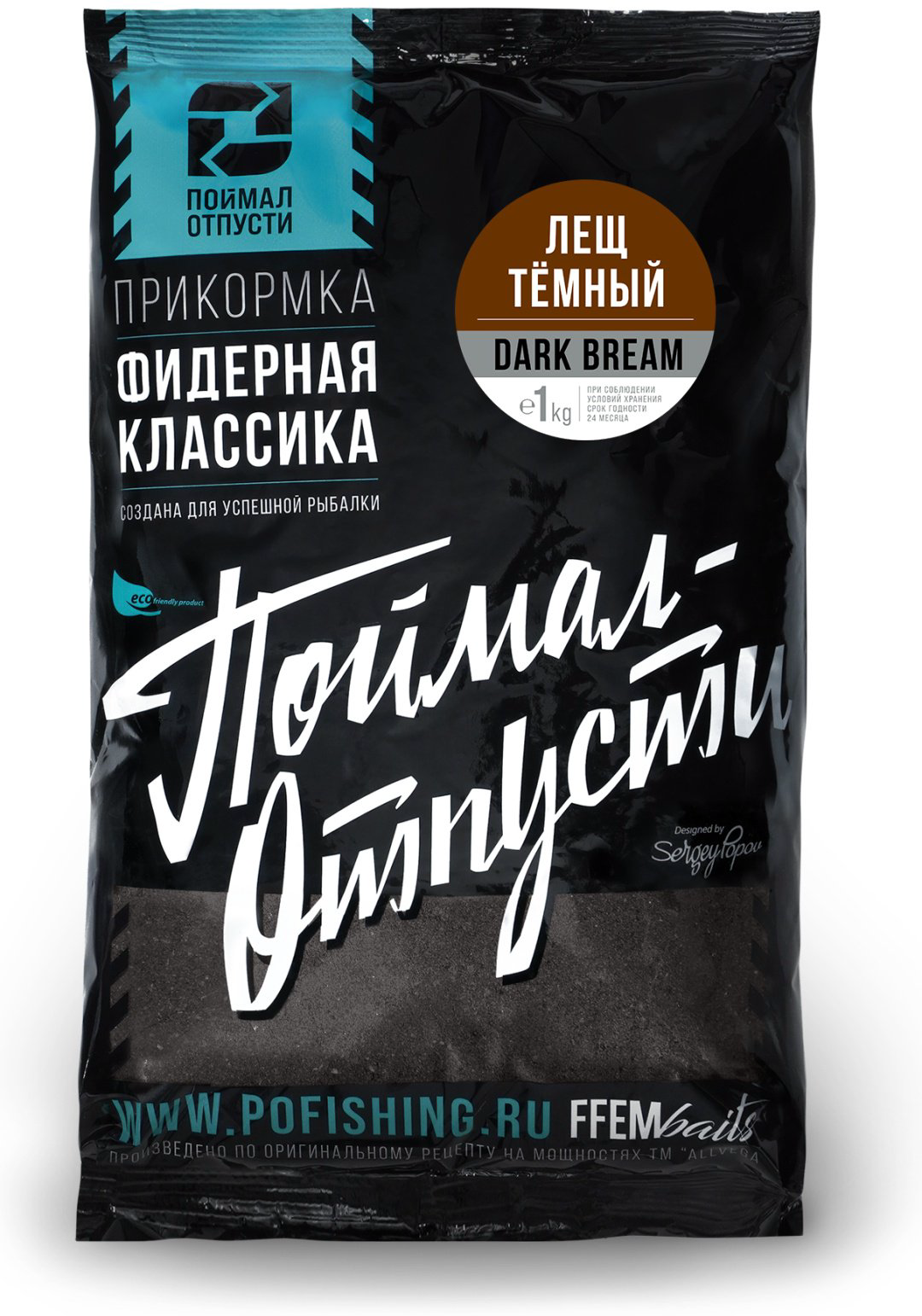 Прикормка FFEM Baits DBFC-1000 Лещ темный 1 кг купить,NaN