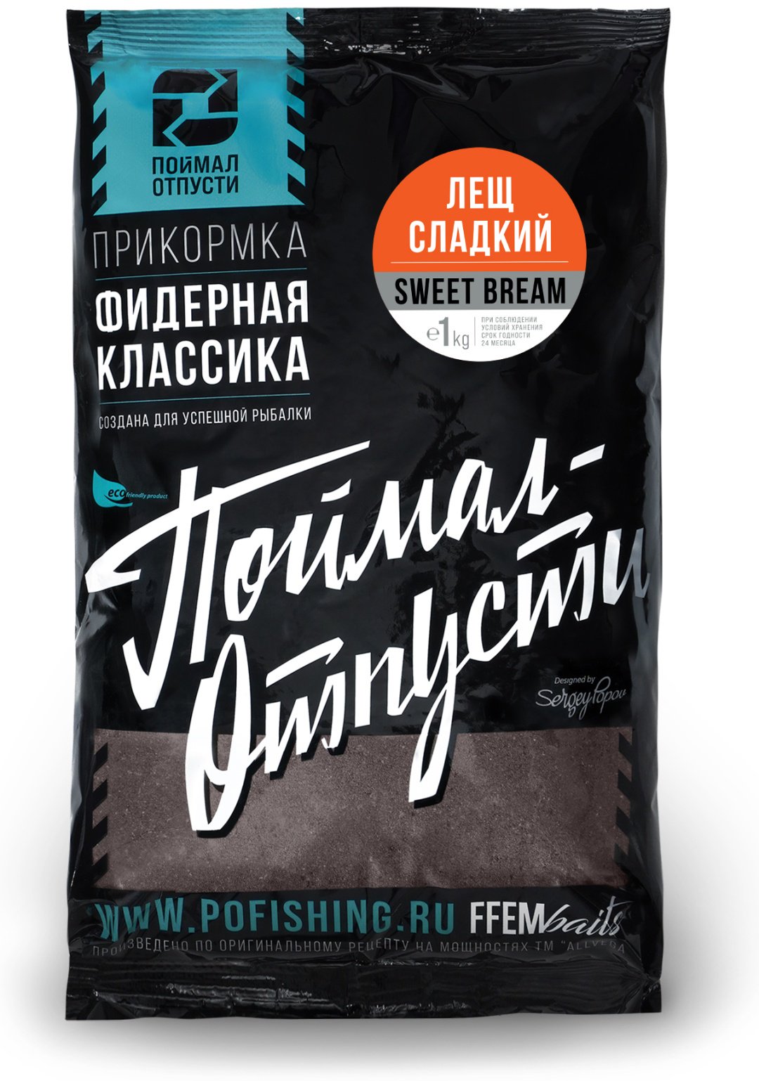 Прикормка FFEM Baits SBFC-1000 Лещ сладкий 1 кг купить,NaN