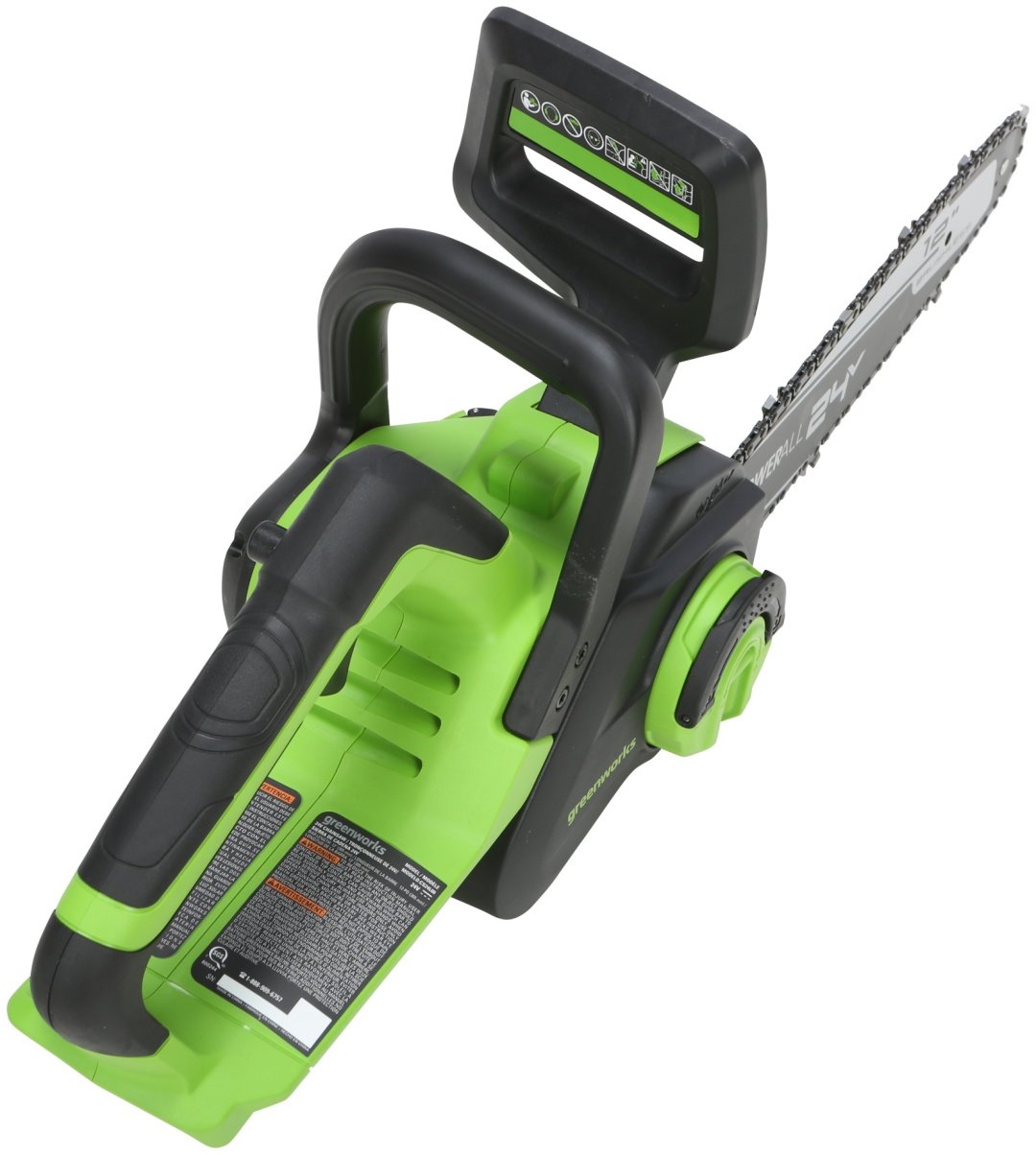 Аккумуляторная цепная пила Greenworks GD24CS30K4 (2007007UB)