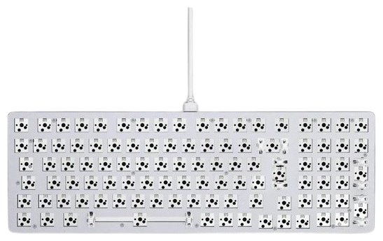 Клавиатура GLORIOUS GLO-GMMK2-96-RGB-W белый купить,39156