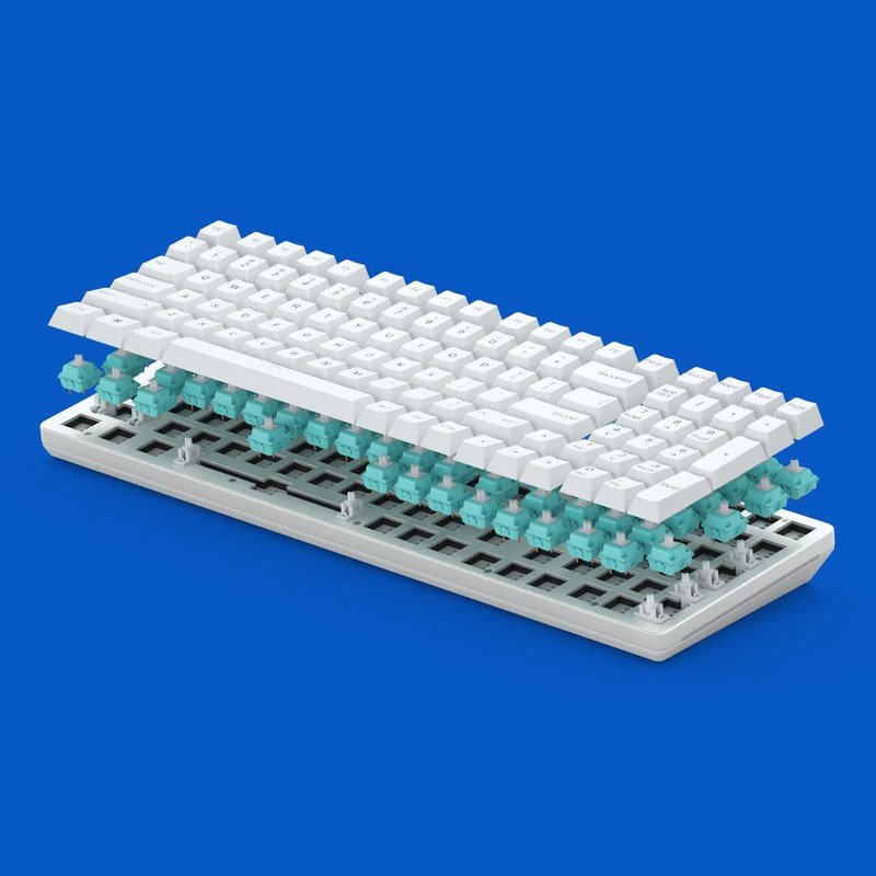 Клавиатура GLORIOUS GLO-GMMK2-96-RGB-W белый купить,39156