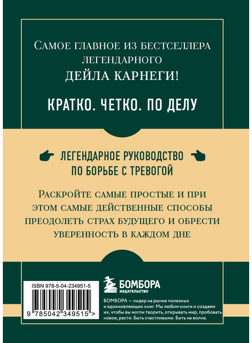 Книга Карнеги Д.: Как перестать беспокоиться и начать жить купить,NaN