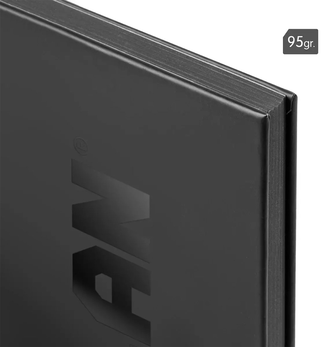 Блокнот Milan Shadow, A4, 80 л, черный купить,NaN