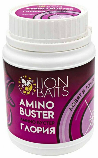 Прикормка Lion Baits AMINO BUSTER LBAB-001 Клубника 0.45 кг