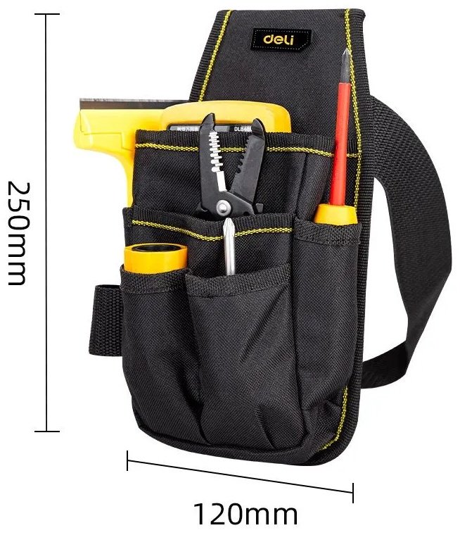 DELI поясная сумка DL430003 черный купить,3350