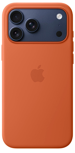 Чехол для iPhone 17 Pro Max Silicone Case with MagSafe – Terra Cotta MGFQ4ZM/A