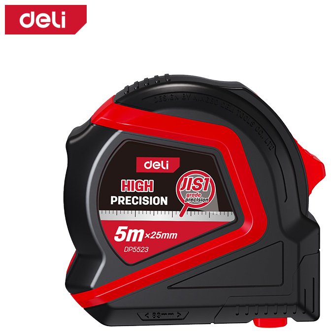 DELI рулетка строительная DP5523, 5 м х 25 мм