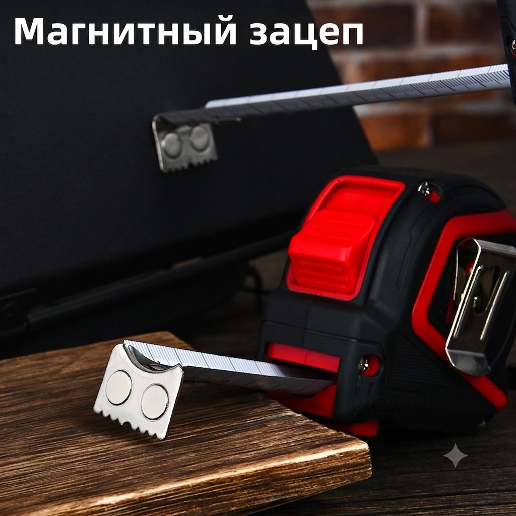 DELI рулетка бытовая, строительная DP5524, 8 м х 25 мм
