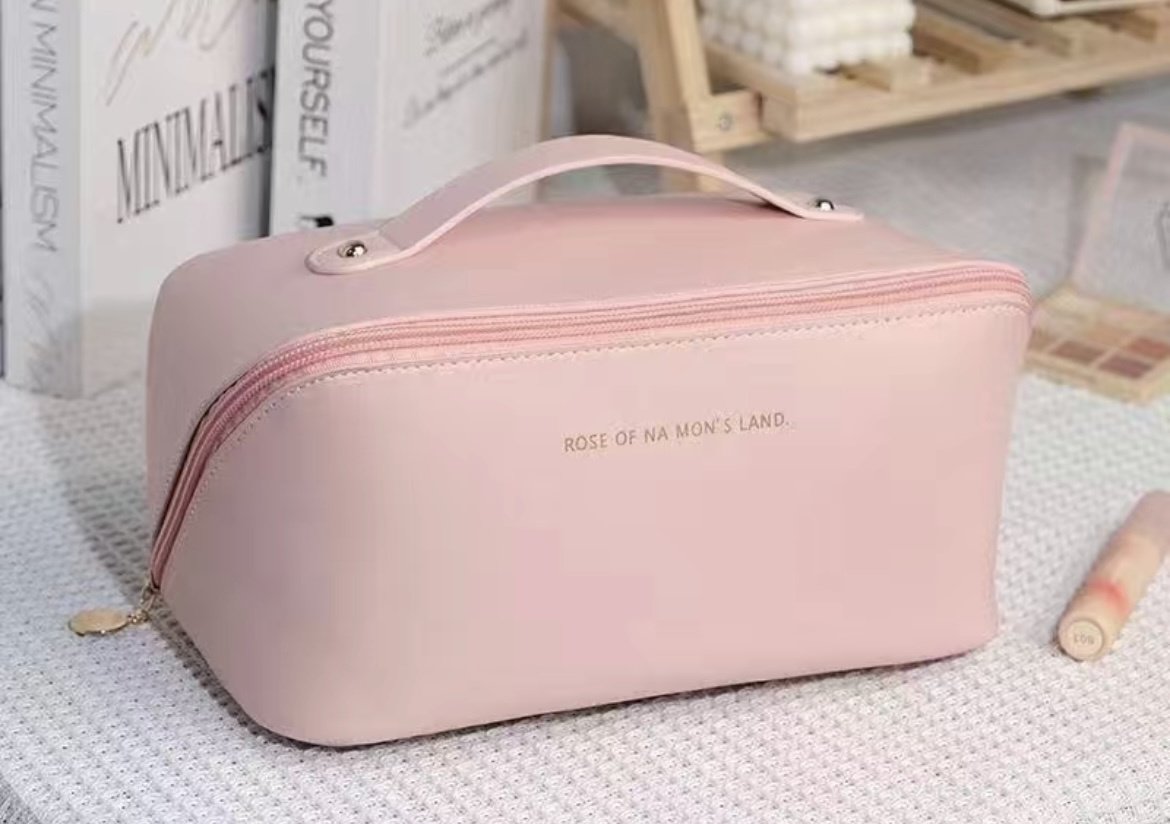 Rosee косметичка искусственная кожа розовый 11X23.5 см
