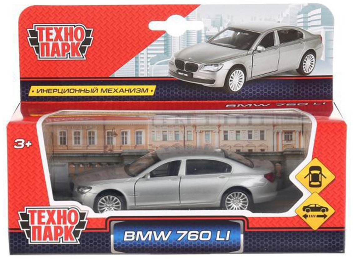 Легковая Технопарк BMW 760 LI серый купить,NaN