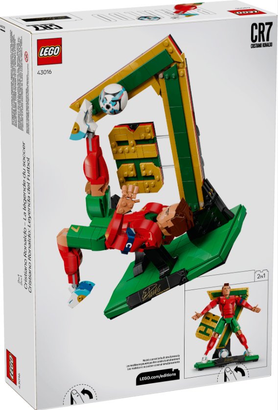 Конструктор LEGO Editions Криштиану Роналду 43016, деталей 854 шт - ForteMarket Конструктор LEGO Editions Криштиану Роналду 43016, деталей 854 шт купить,76490
