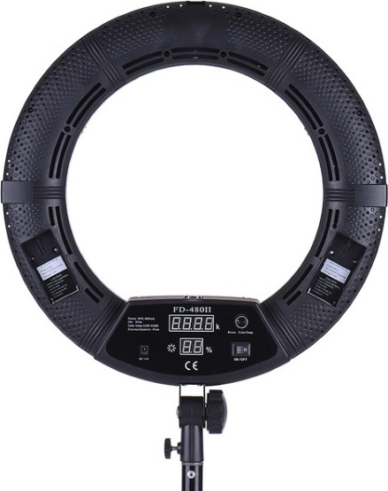 Кольцевая лампа Yidoblo FD-480II black купить,NaN