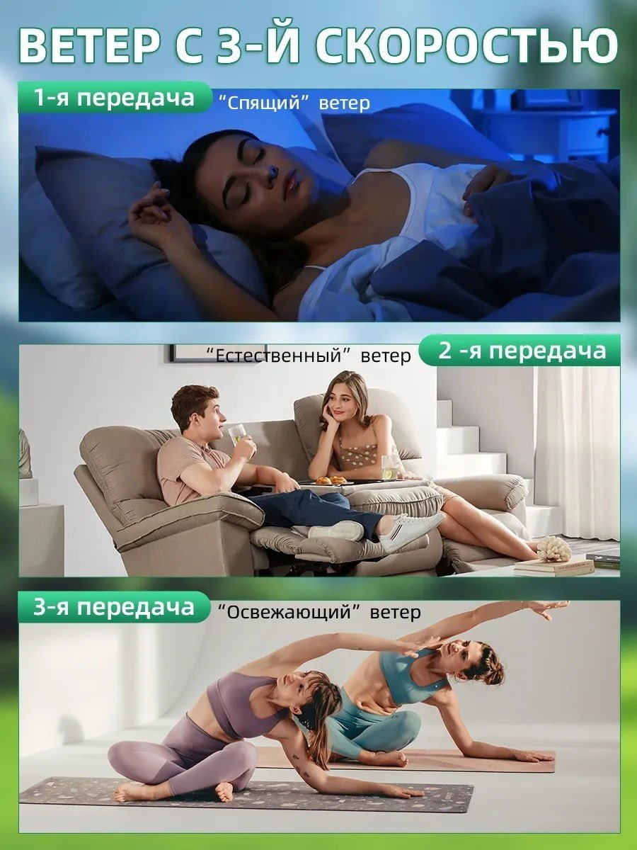 Лампа - вентилятор YOOWI FAN Light купить,9000
