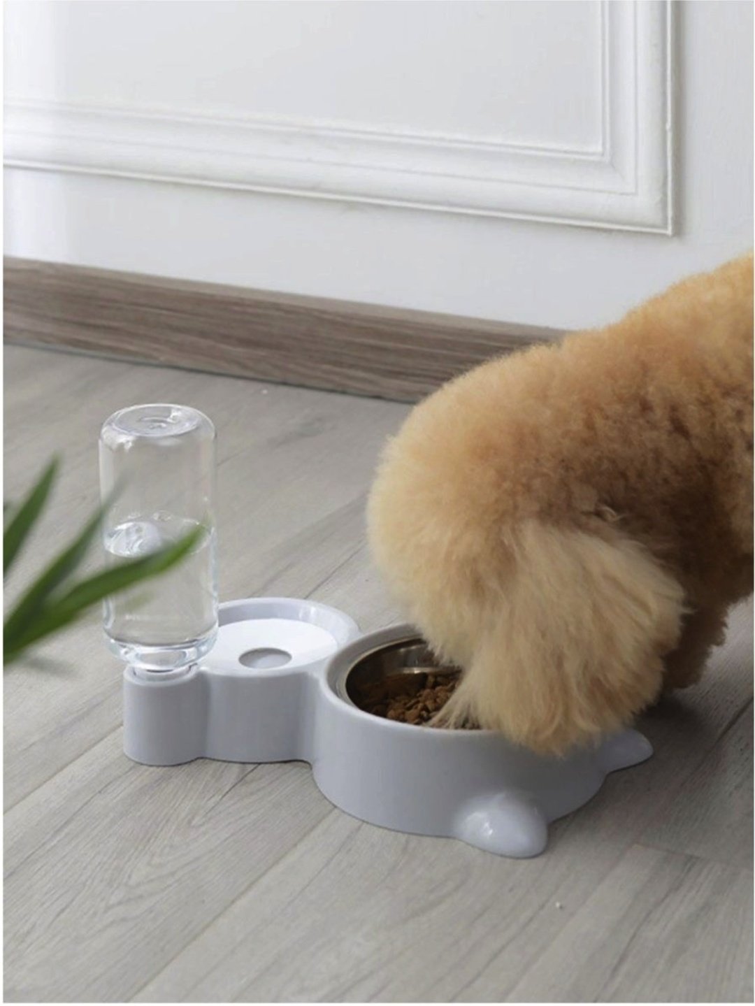 Миска, поилка PET TOY 667 300 мл серый