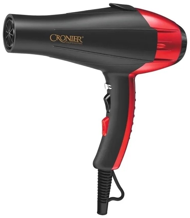 Cronier CR-6600 фен черный, красный