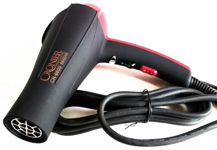 Cronier CR-6600 фен черный, красный