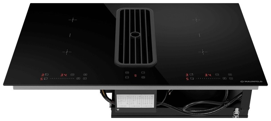 Индукционная варочная поверхность MAUNFELD AVSI804SBH черный купить,NaN