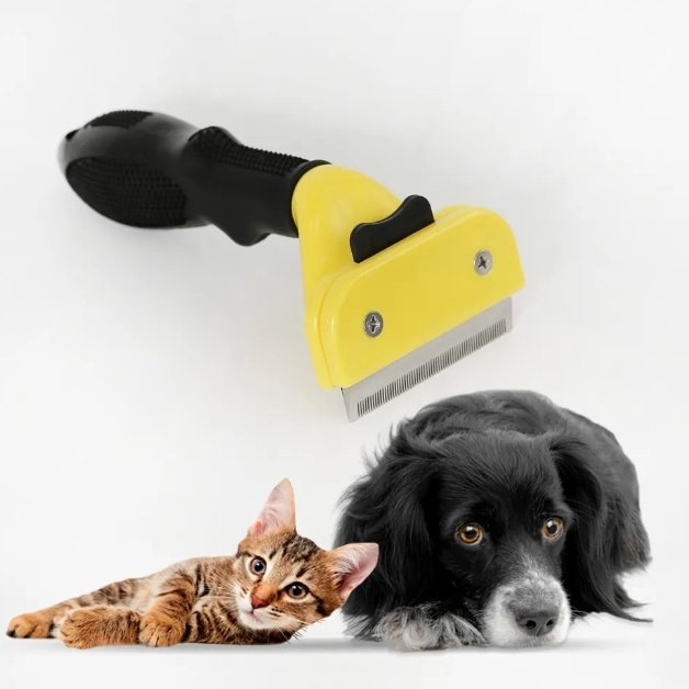 PET SUPPLIES фурминатор 244 желтый