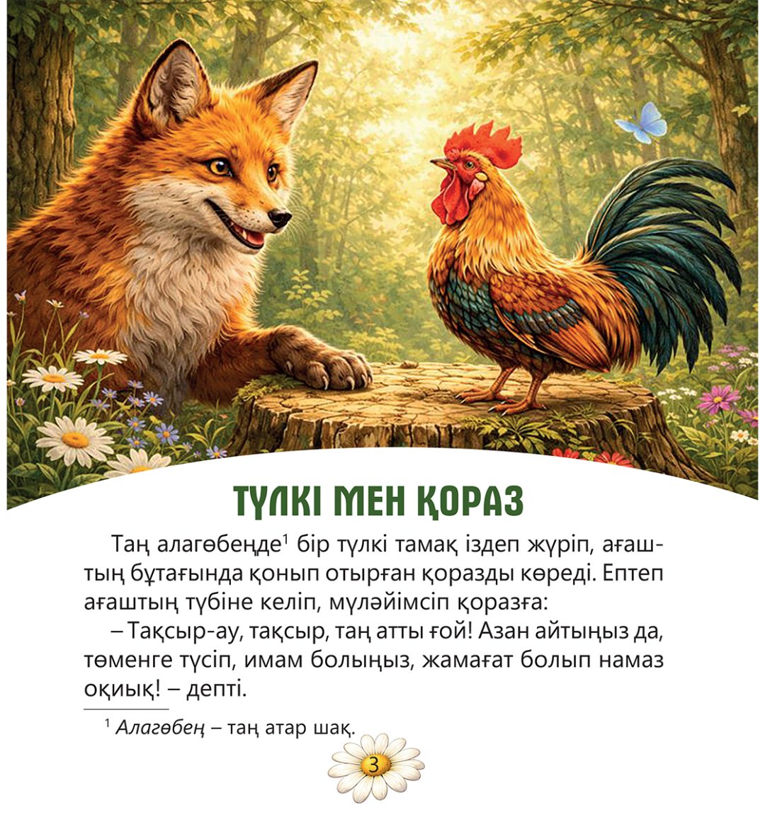 Книга Коллектив авторов: Түлкі мен қораз купить,NaN