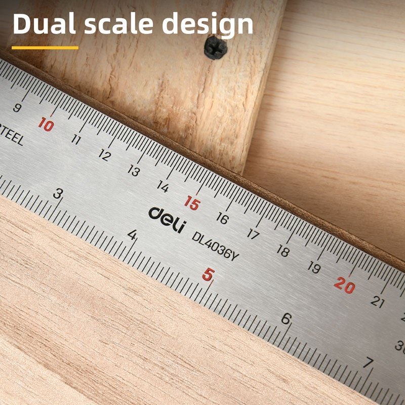 DELI угольник 300 мм (EDL4036Y)