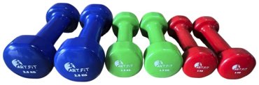ART FiT набор гантелей цельнолитая DB10-set 6 шт 10 кг