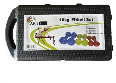 ART FiT набор гантелей цельнолитая DB10-set 6 шт 10 кг