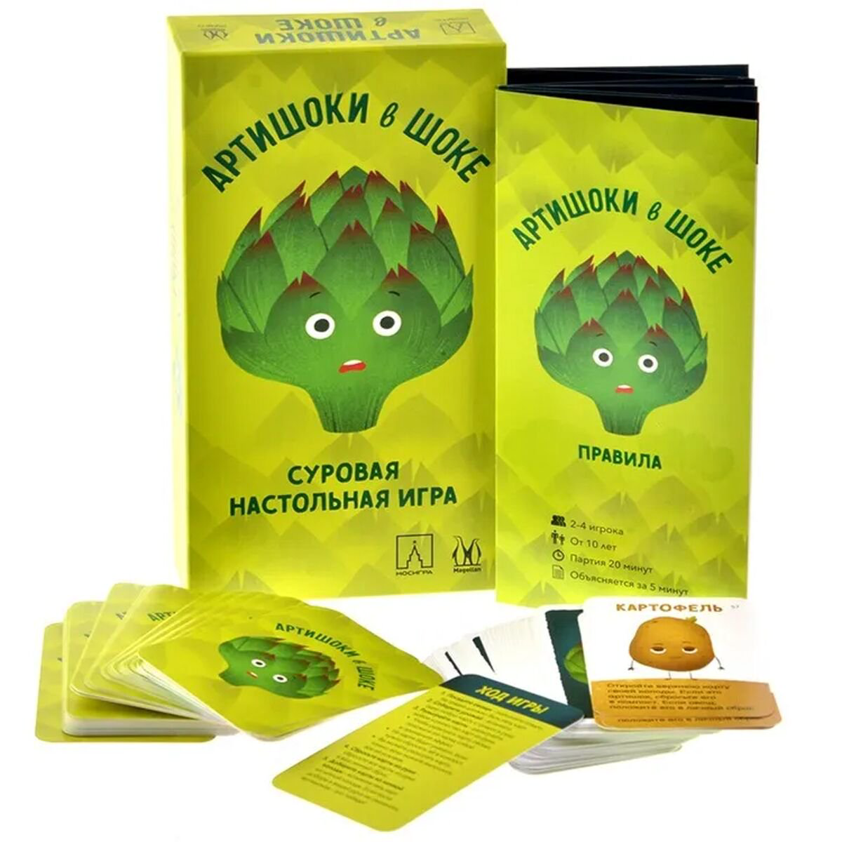 Настольная игра Hobby world Артишоки в шоке купить,NaN