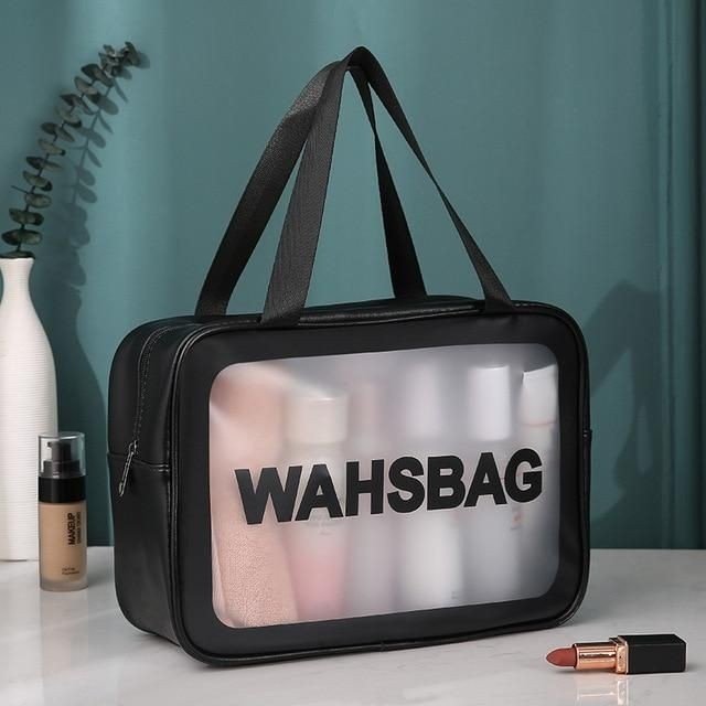Washbag косметичка нейлон черный 20X30 см