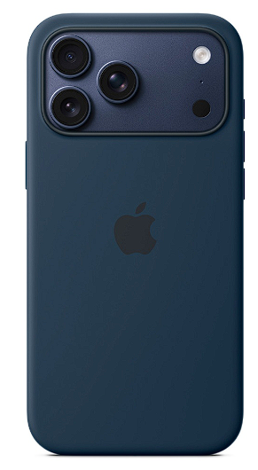 Чехол для iPhone 17 Pro Max Silicone Case with MagSafe – Midnight MGFP4ZM/A