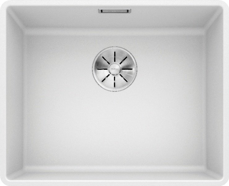 Кухонная мойка Blanco Subline 500-F белый (523535) 52.7х42.7х19 см, искусственный камень, тон белый купить,277242