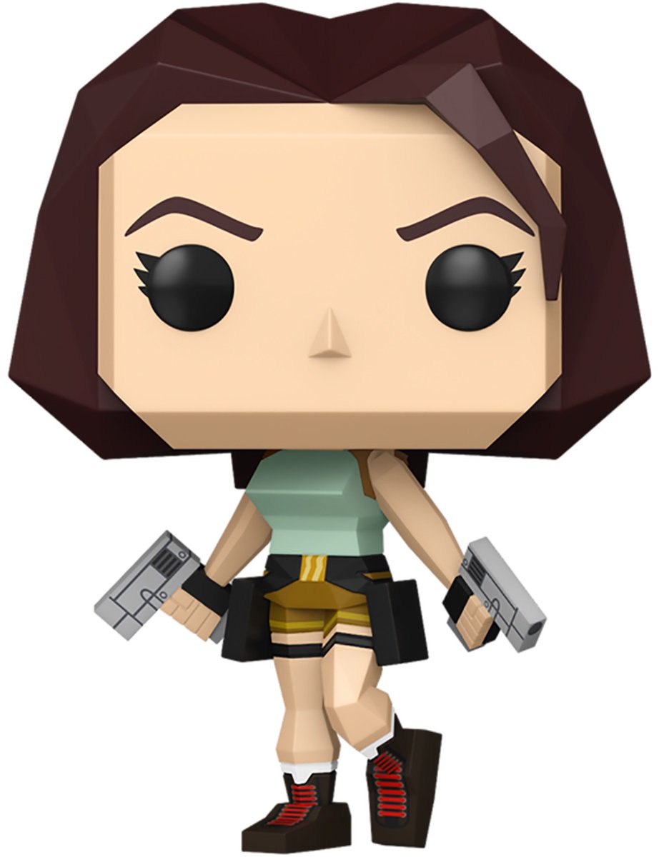 Funko POP! Tomb Raider: Lara Croft (Polygonal) 9.5 см 1 шт купить,NaN