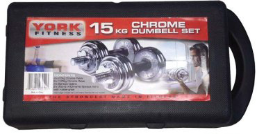 York Fitness набор гантелей разборная 2 шт 15 кг 35 см купить,33000
