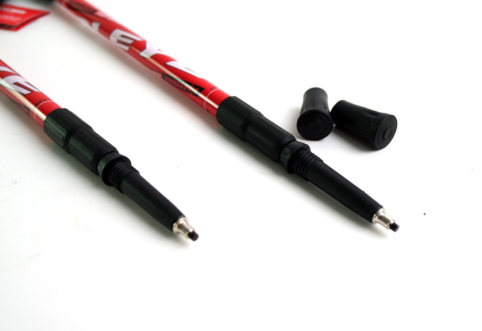 Sportmix Палки для скандинавской ходьбы CLEYE red 110 см-135 см
